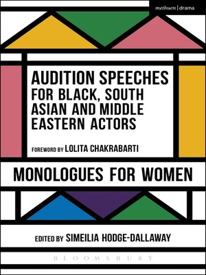 cover image of Audition Speeches for Black, South Asian and Middle Eastern Actors